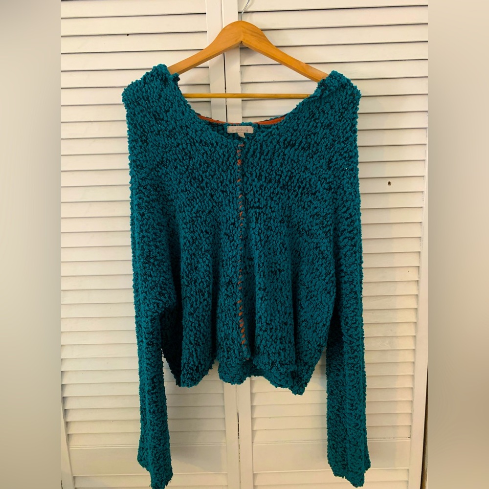 Soft Knit Hoodie Pullover